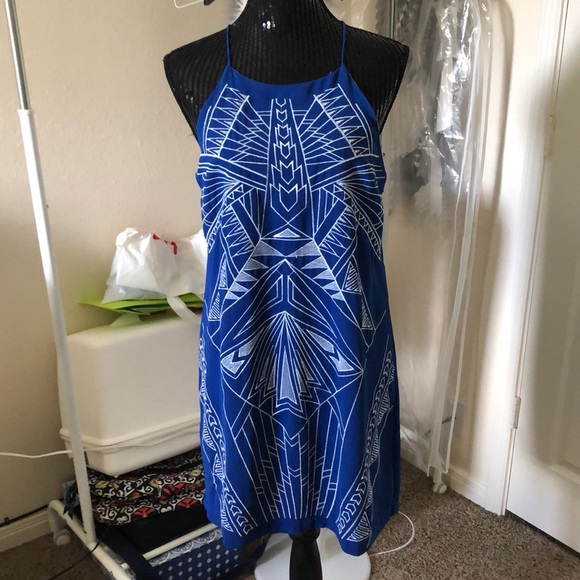 Royal Blue Shift Dress - Picture 1 of 7